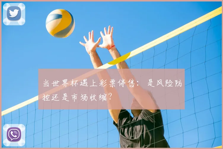当世界杯遇上彩票停售：是风险防控还是市场收缩？