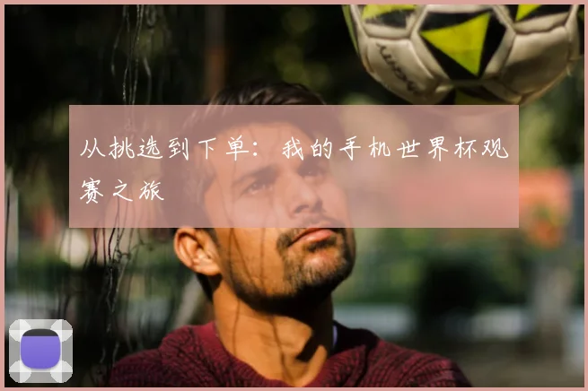 从挑选到下单：我的手机世界杯观赛之旅
