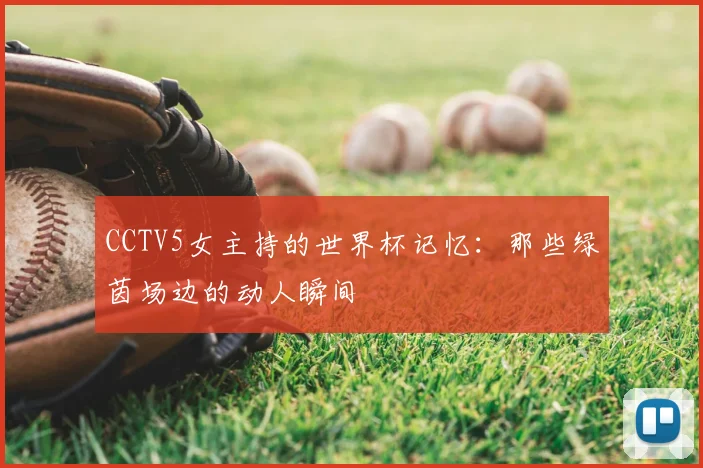 CCTV5女主持的世界杯记忆:那些绿茵场边的动人瞬间
